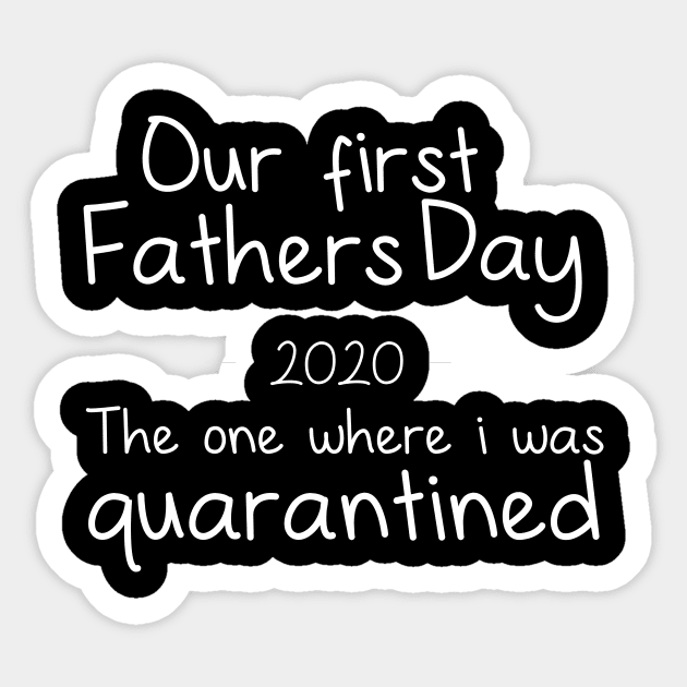 Fathers Day, First Fathers Day, Fathers Day Matching, Fathers Day with Son, Fathers Day for Kids, Custom Sticker by OH Lucky